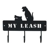 View 8" x 7" My Leash Wall Hook